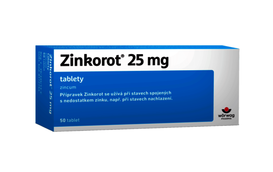 Zinkorot, zinek tablety, pro děti, dávkovanie, nedostatek zinku, účinky, maximální denní dávka