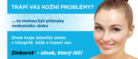 Trápi vás kožní problémy? Zinkorot na kožní problémy