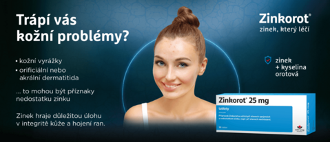 Zinkorot. Trápí vás kožní problémy dermatitida. Nedostatek zinku a príznaky