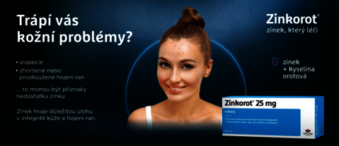 Zinkorot a zinek. Trápí vás kožní problémy alopecie a hojení ran. Nedostatek zinku