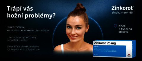 Zinkorot. Trápí vás kožní problémy dermatitida. Nedostatek zinku a príznaky